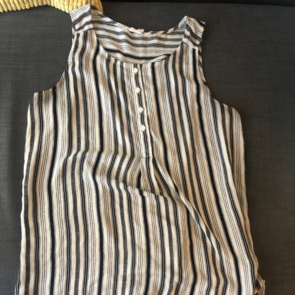 BB Dakota black/white stripe tunic